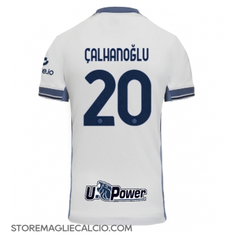 Inter Milan Hakan Calhanoglu #20 Maglia Gara Trasferta Repliche 2024-25